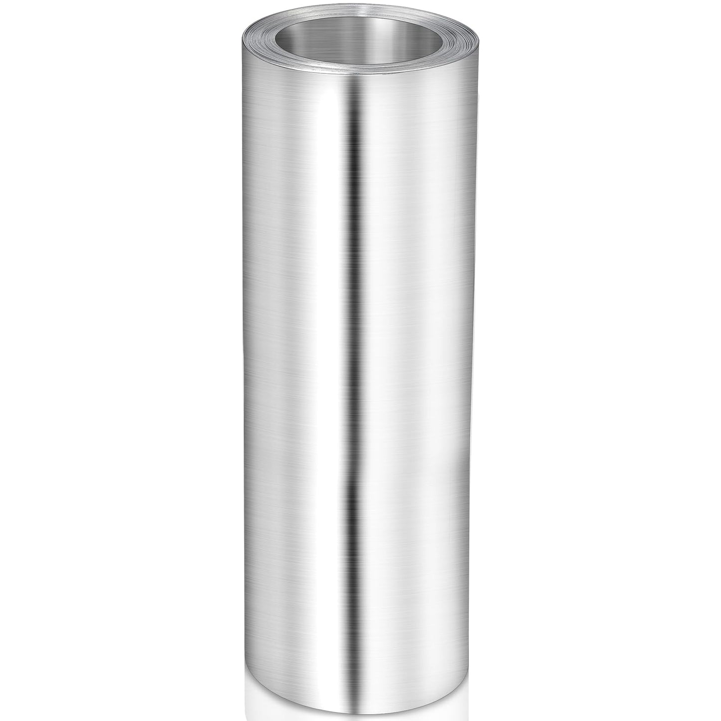 Ripeng 50 Feet 24'' x 50' x 0.0078'' Aluminum Flashing Roll Roof Flashing for Roof and Garden Preventing Roofing Stains Strip for Moss and Mildew Prevention (1 Roll)