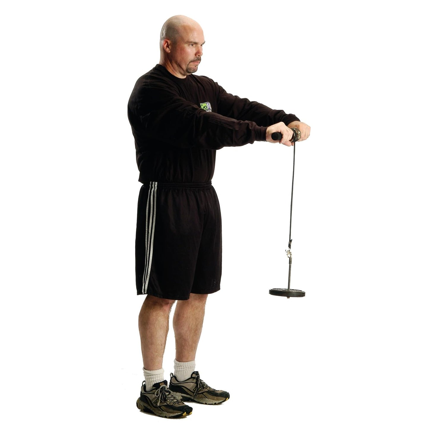 GoFit Wrist and Forearm Blaster - Muscle Strength,Black,One Size,GF-WFB