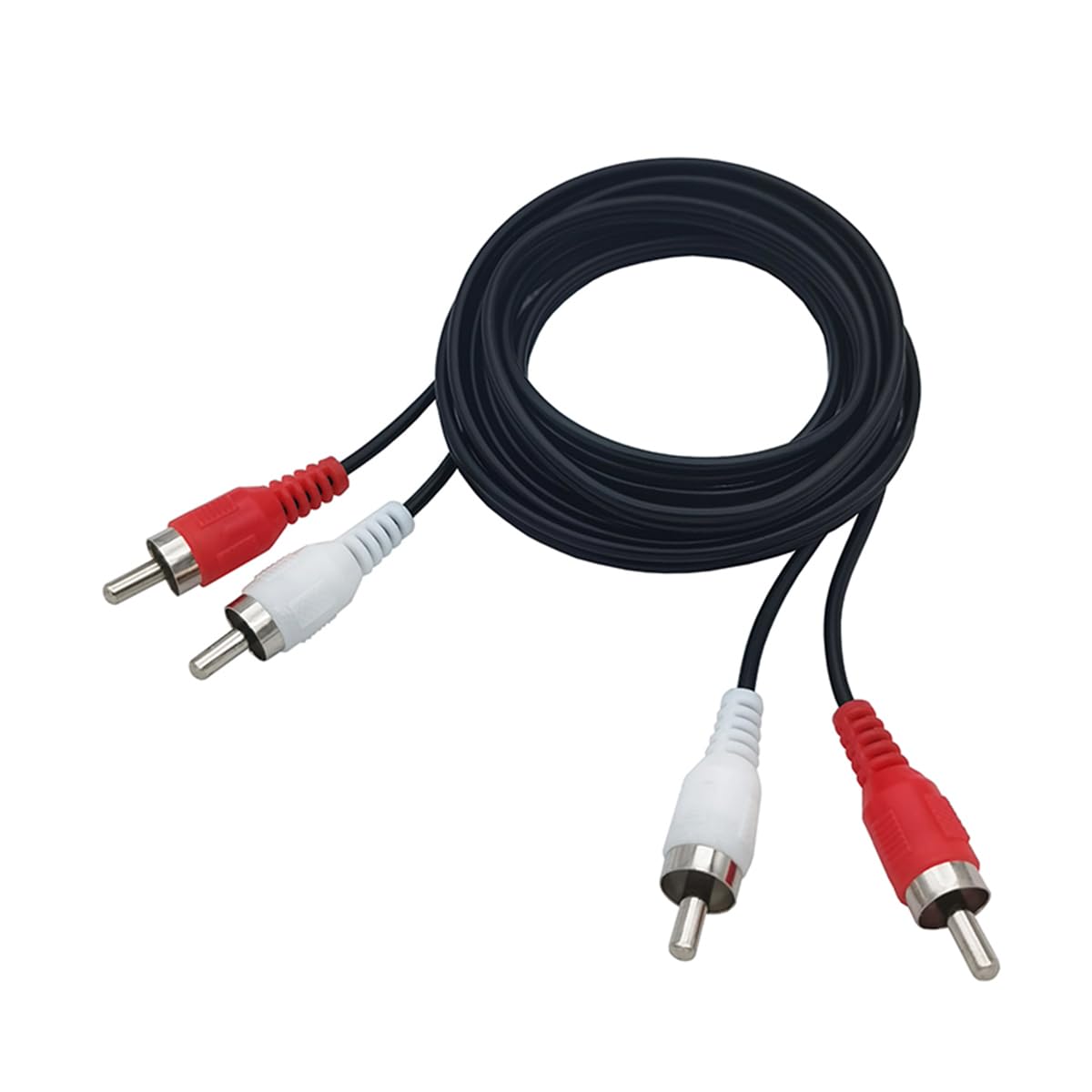 AILTECK 5FT 2-Male 2-Male RCA Audio Cable, to RCA Stereo Cable Compatible for Speaker Amplifier Gaming Consoles Car