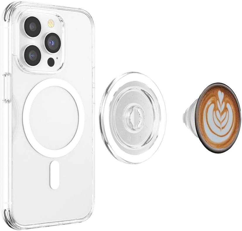 Caffeine Bean Drink Gifts 2.0 Coffee Espresso Theme Art PopSockets PopGrip for MagSafe