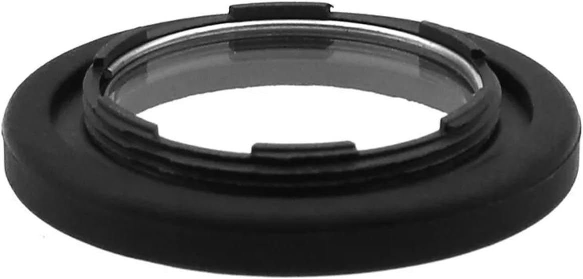 ZEZEFUFU D850 D800 Camera Silicone Eyecup Eyepiece with Glass for Nikon Camera
