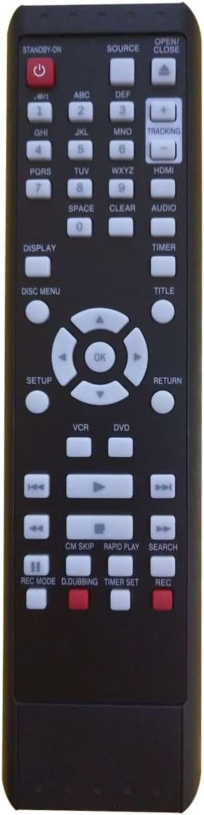 ZdalaMit NC183UH NC183 ZV427EM5 Cassette Replacement Remote Control Sub Applicable for Emerson Digital Video Disc