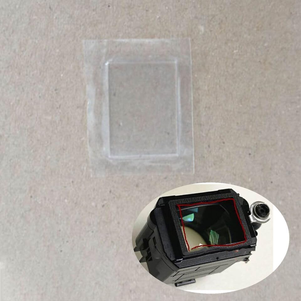 YEELAMKOK 1x A7R/A7R2/A7M2/A7M3/ A7R4 Viewfinder Glass Camera Eyepiece Lens Glass Fit for Sony