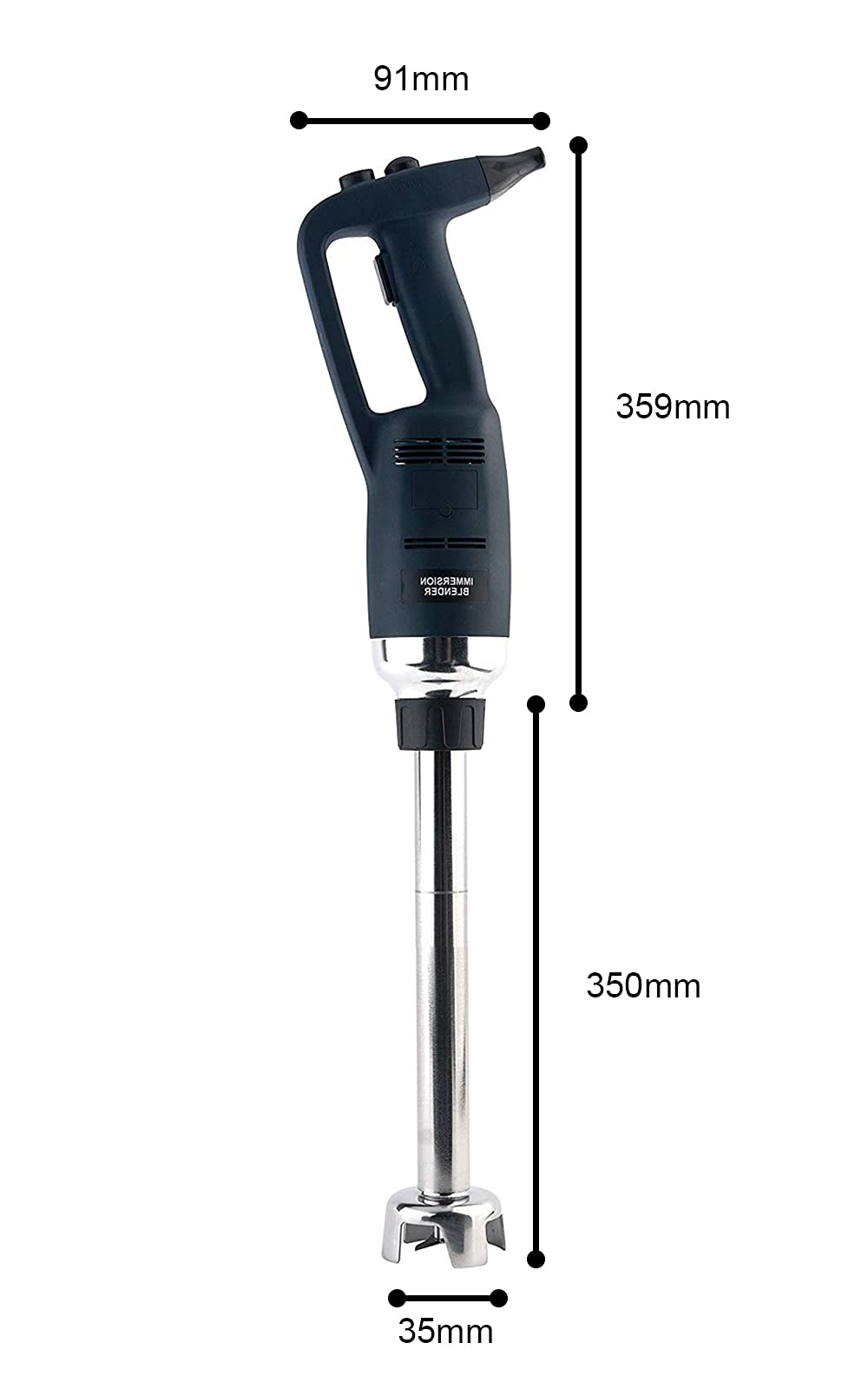 NJTFHU 14 in Heavy Duty Immersion Blender Handheld Kitchen, Hand Blenders for Kitchen, Commercial Mixer Electric, 500W Removable Shaft 2500rpm to 15000rpm, Emulsifier Blender Handheld