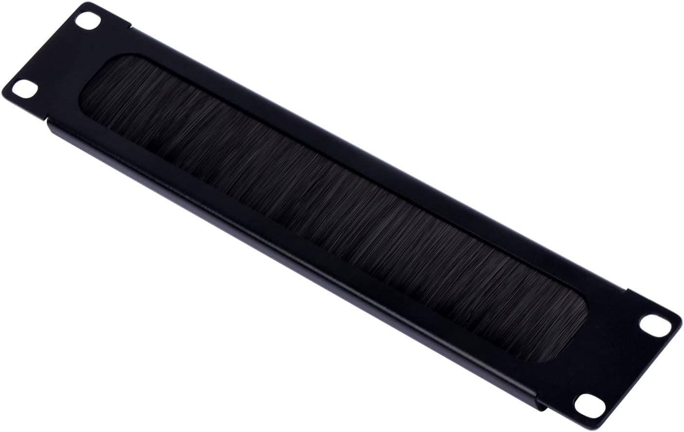 GeeekPi 10 inch 1U T1/T0/T2/T1 Plus/T0 Plus/TL1 10 inch (2) Brush Cable Manager Rack Mount Cable Management Panel