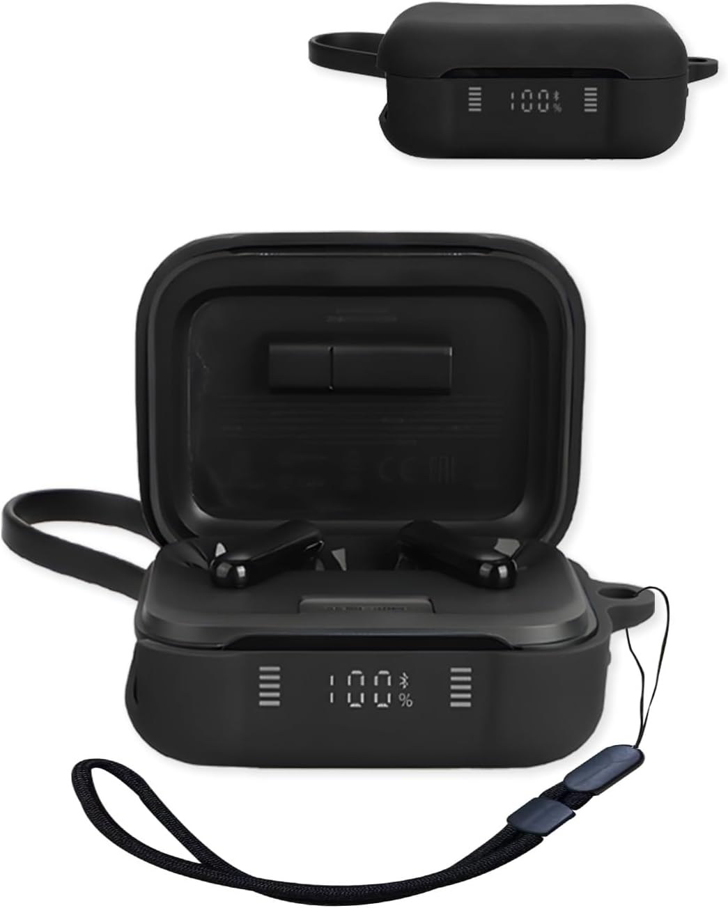 UYRUREL P41i Case for soundcore Active Noise Cancelling Earbuds,Premium Silicone Shockproof Protection Skin Touch
