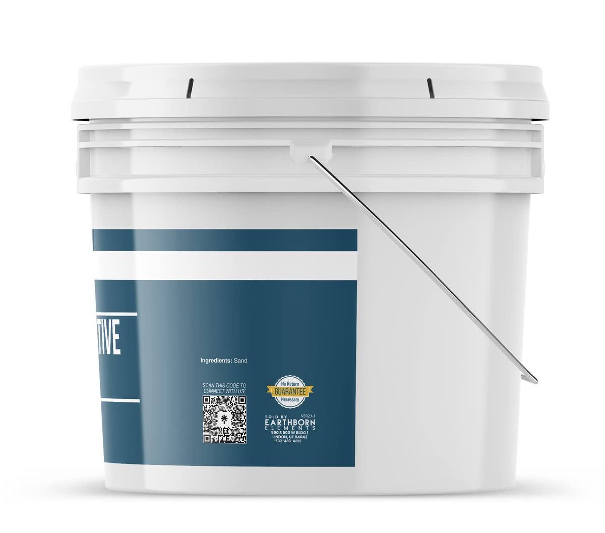 Earthborn Elements Decorative Sand 1 Gallon Bucket, Vase Filler, Crafting & Decorating (11.5 Pound)