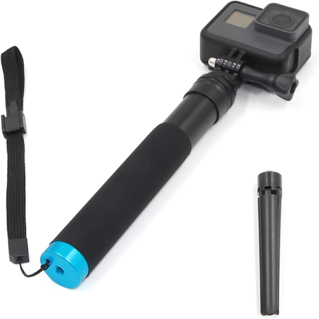 MLKOSS 7 6 5 4 Camera Stick Handheld Selfie Stick+Tripod Mount+Phone Clip+ Strap Stand Holder for Hero Series Parts