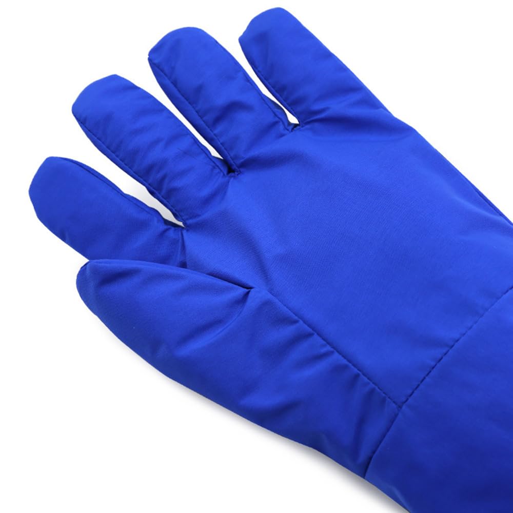 ThreeH -436℉/-260℃ Low-Temperature Gloves Liquid Nitrogen-Resistant Frost-Proof Low-Temperature Freezer Room Industrial Safety Frozen Gloves L,27inch/68cm