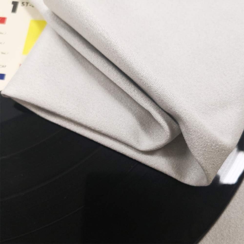 Lucausd 15''x15'' 5 Pack Record Cleaning Cloth, Big Size Anti-Static Microfiber Lint Free Cleaner for LP Vinyl Record