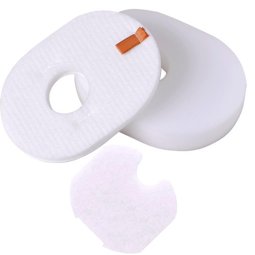 Laukowind HV300 Filte Replacement Foam Felt for Shark Rocket Vacuum CS100 CS110 HV290 HV300 HV301 HV302 HV303 HV305 HV307310 HV308 HV310 UV450 Replacement Part Number XFFV300 (2-Pack)