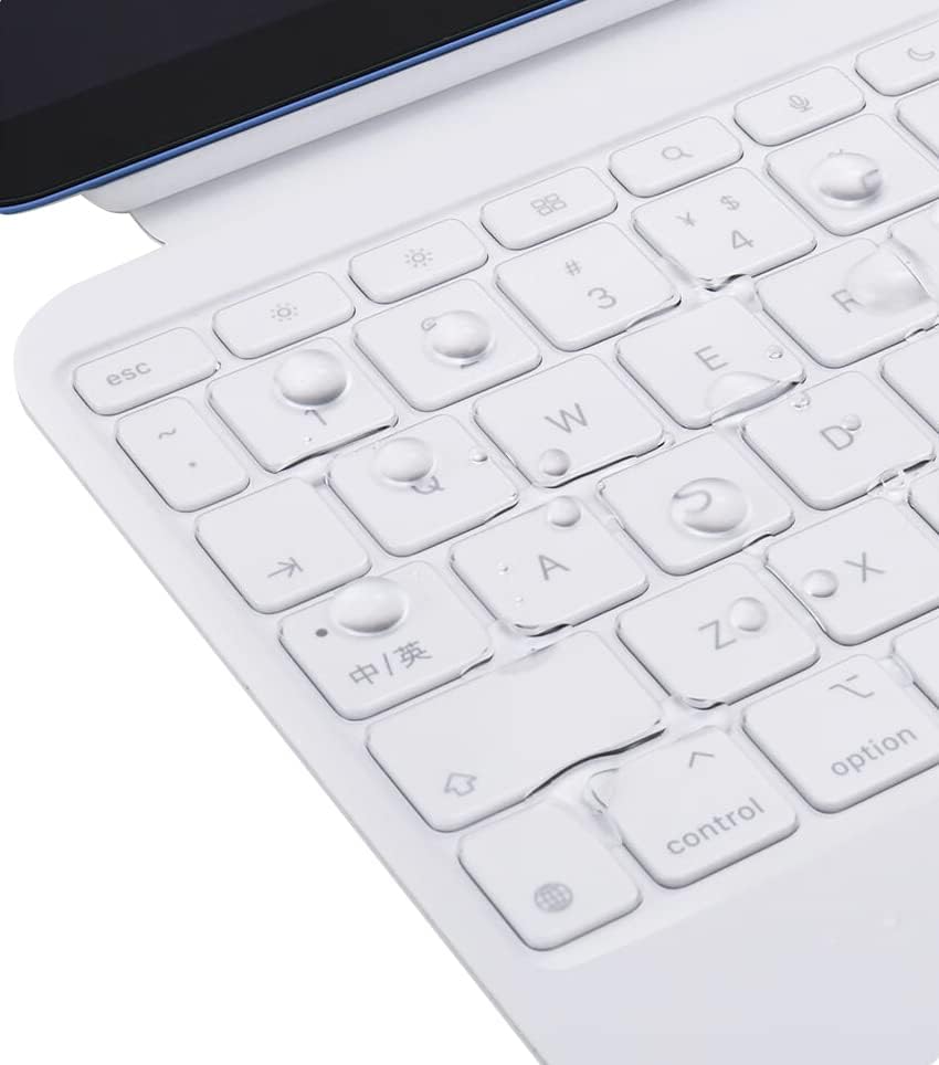 UHamn 2022 10 10.9 inch 10th 2024 11 inch M4 A2836 A2837 Ultra Thin Clear Keyboard Cover Skin Compatible with Apple