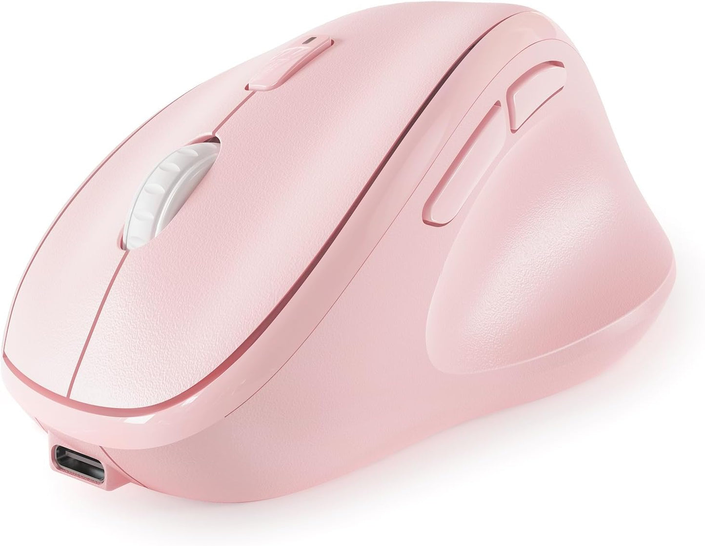 MICROPACK Digitally Yours Micropack 3-Mode 2.4G Wireless Bluetooth Mouse Ergonomic Vertical for Laptop MacBook PC