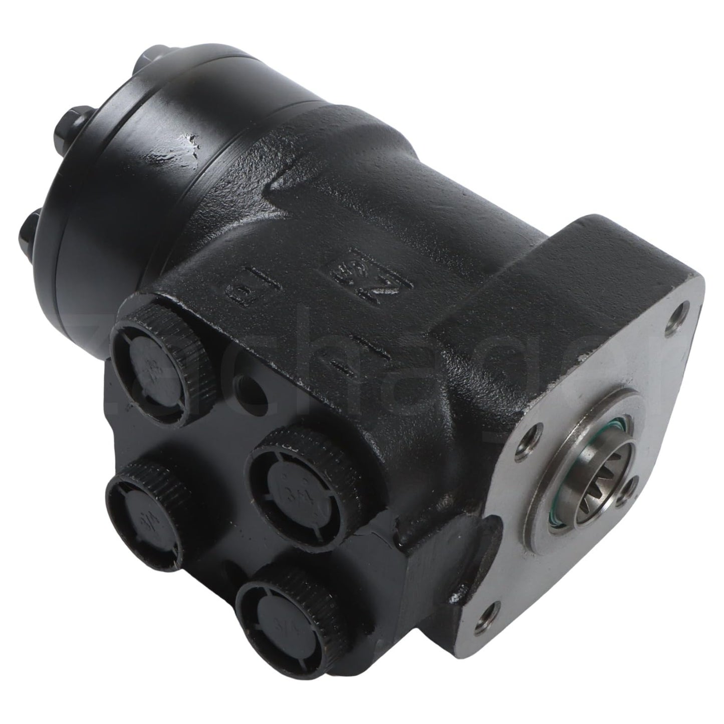 Zachager 211-1008-002 211-1008 Hydraulic Steering Motor Direct Replacement for Eaton Char-Lynn 3 6 12 Series Cast Iron High Torque 6 gpm Maximum Flow Rate, 5.86 in³/r