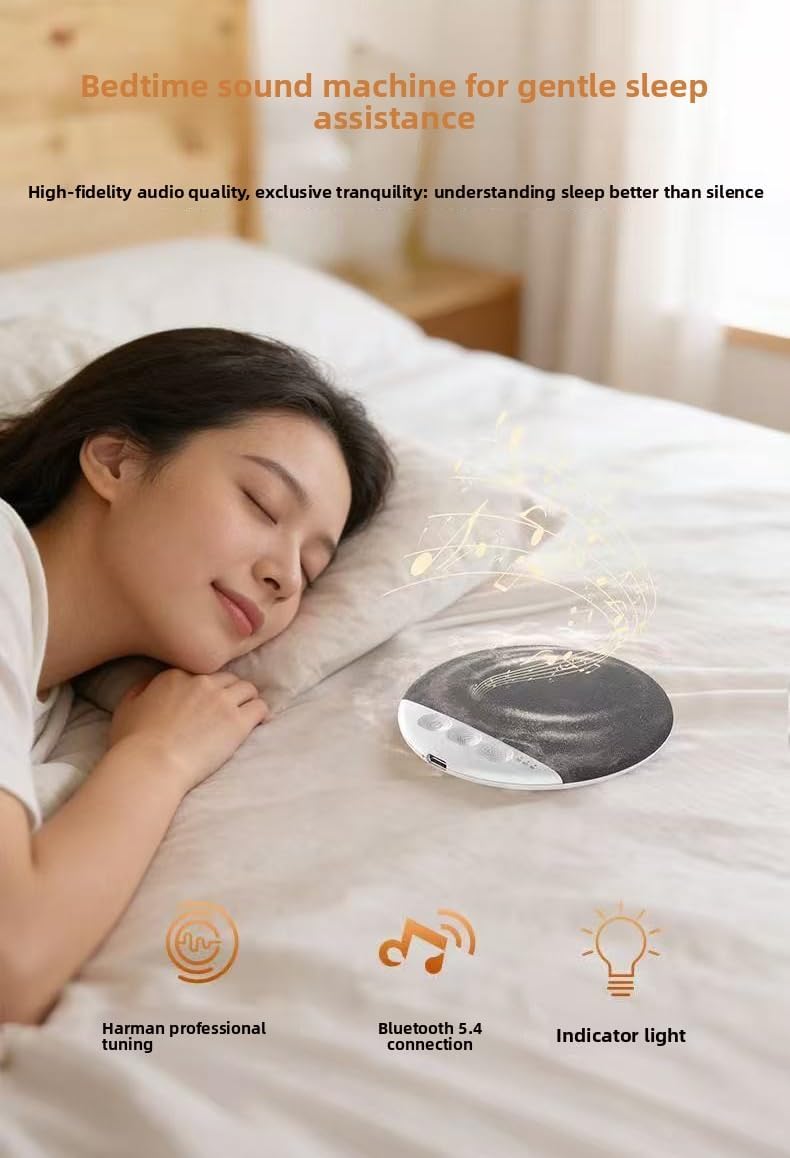 Generic Bluetooth Pillow Speaker for Sleeping, Ultra-Thin Under Pillow Speakers for Sleeping, Mini Portable Wireless