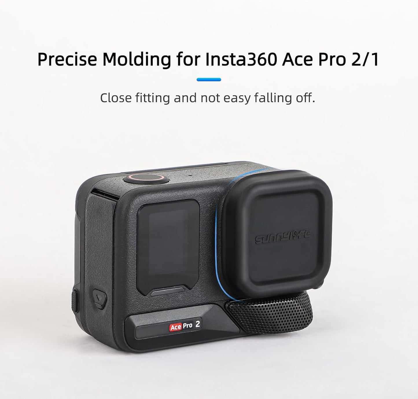 BTG 2PCS Insta360 2/ACE 1 Lens Cap for Ace Pro Pro Accessories Lens Cover Protector