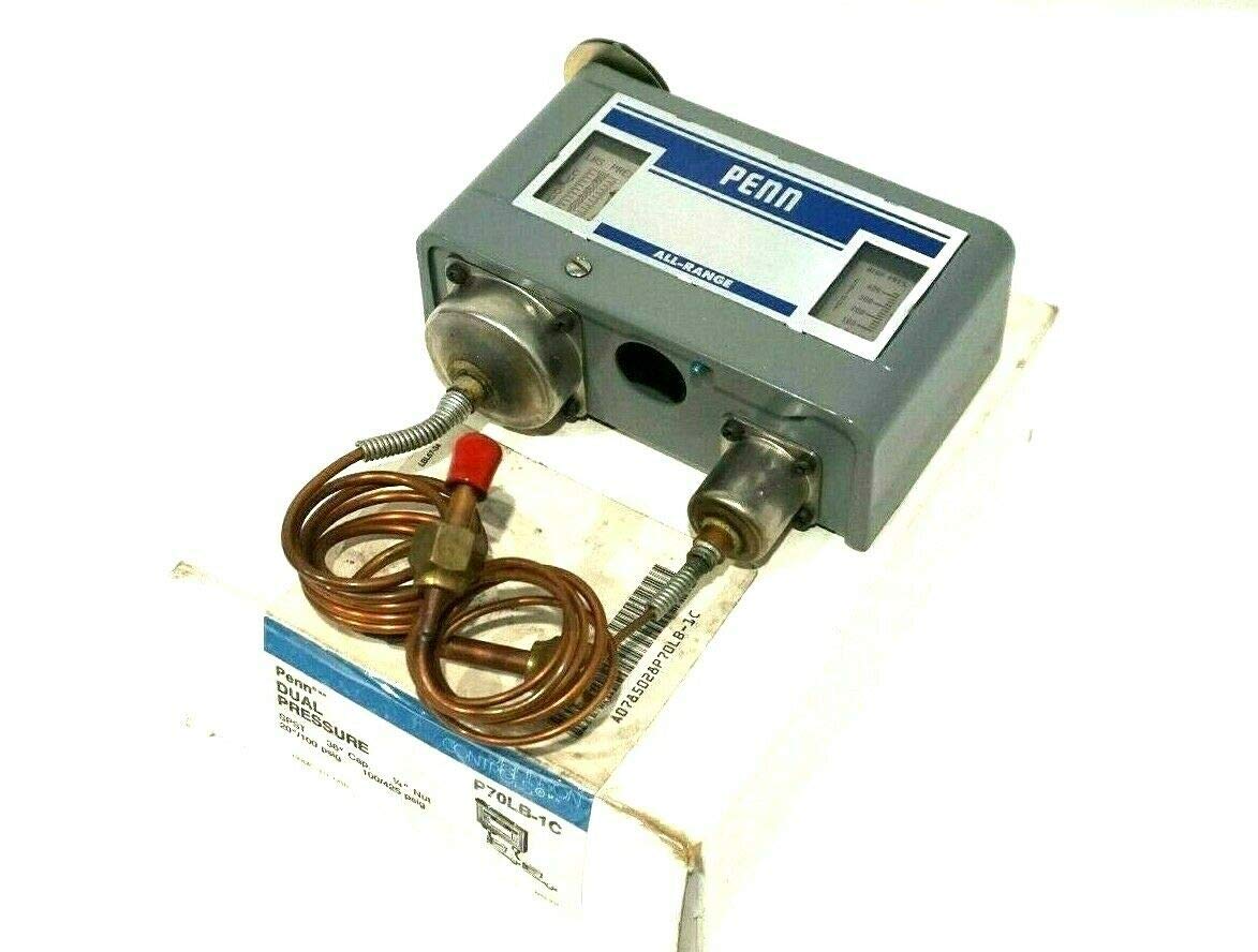 Johnson Controls P70LB-1C Dual Pressure Control, SPST