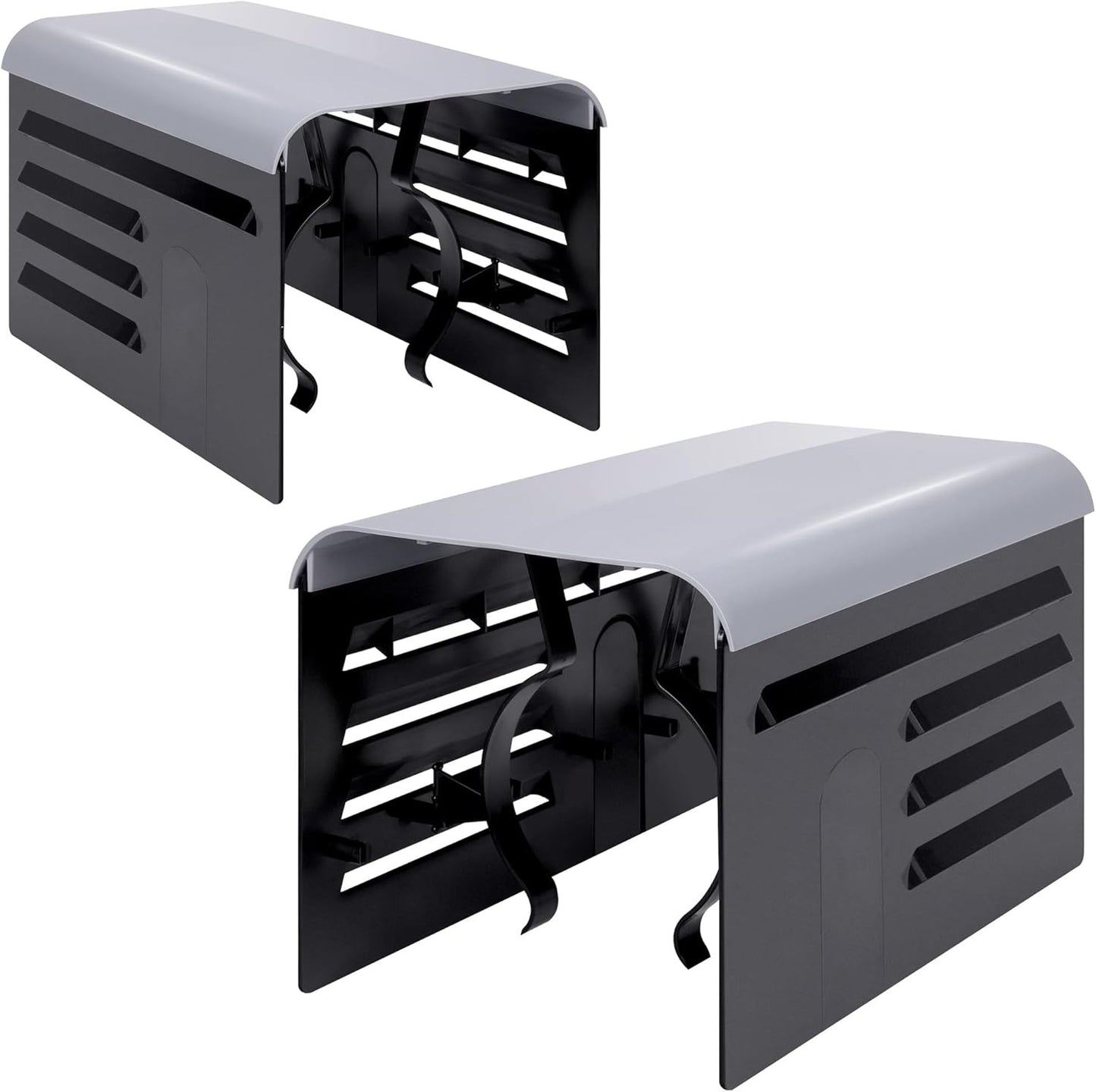 RunNico Pool Pump Covers - Adjustable ABS Protection for Above Ground Units | 2 Pack