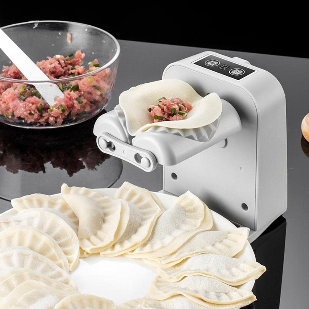 2023 New Automatic Easy Dumpling Maker Machine, Upgrade Auto Chinese Dumpling Wonton Empanada Ravioli Press Maker, Household Electric Fast Dumpling Maker Mould Machine For Kitchen Pastry Making.
