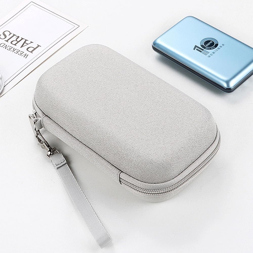 CAAORDKSO Hard Electronic Organizer Travel Case, Waterproof Shockproof Hard EVA Carrying Case for Power