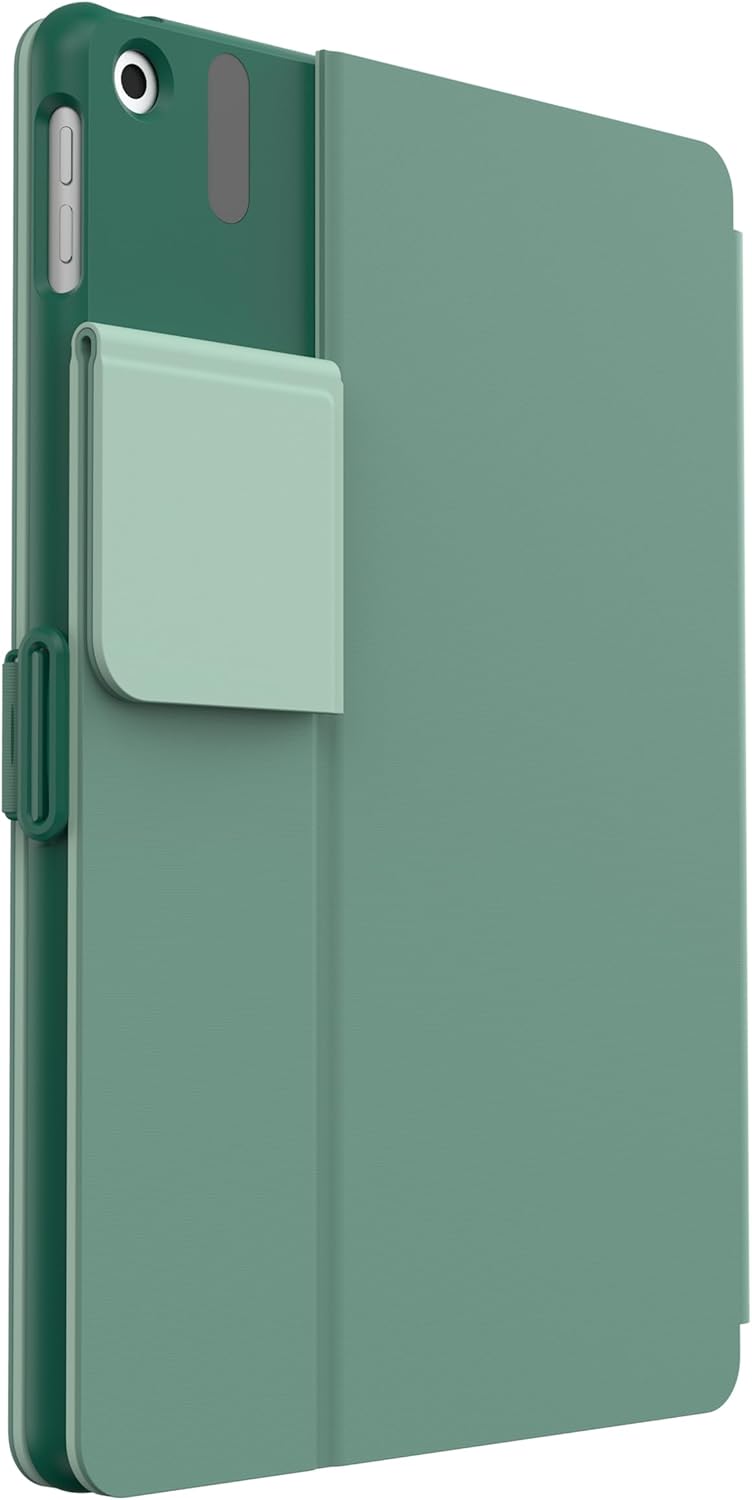 Speck 10.2 Inch (2019-2021) Balance Folio Case for iPad - Drop & Camera Protection, Slim Multi Range Stand, Apple