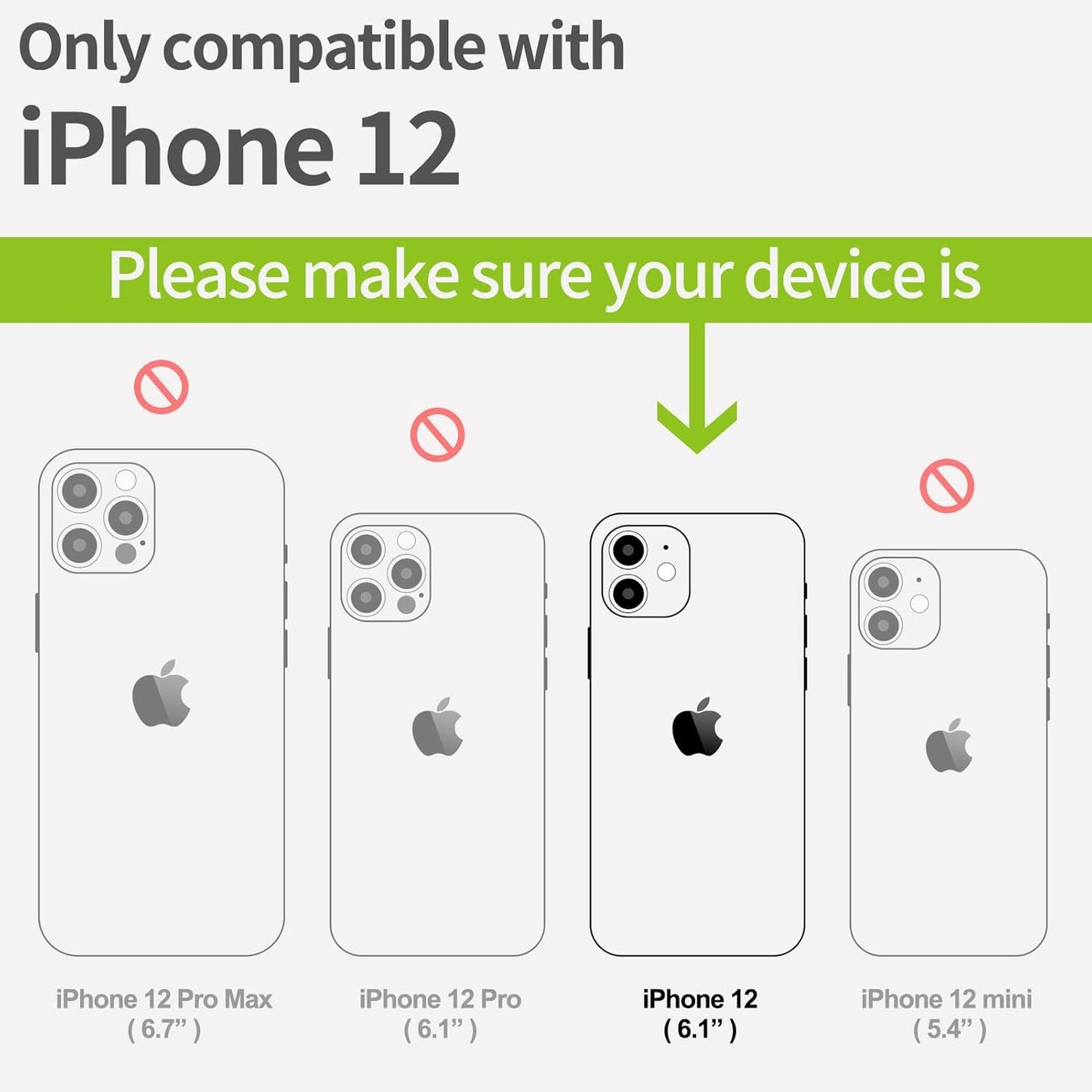 Carveit 12 Magnetic Wood Case for iPhone Case [Natural Wood & Soft TPU] Shockproof Protective Unique & Classy Wooden