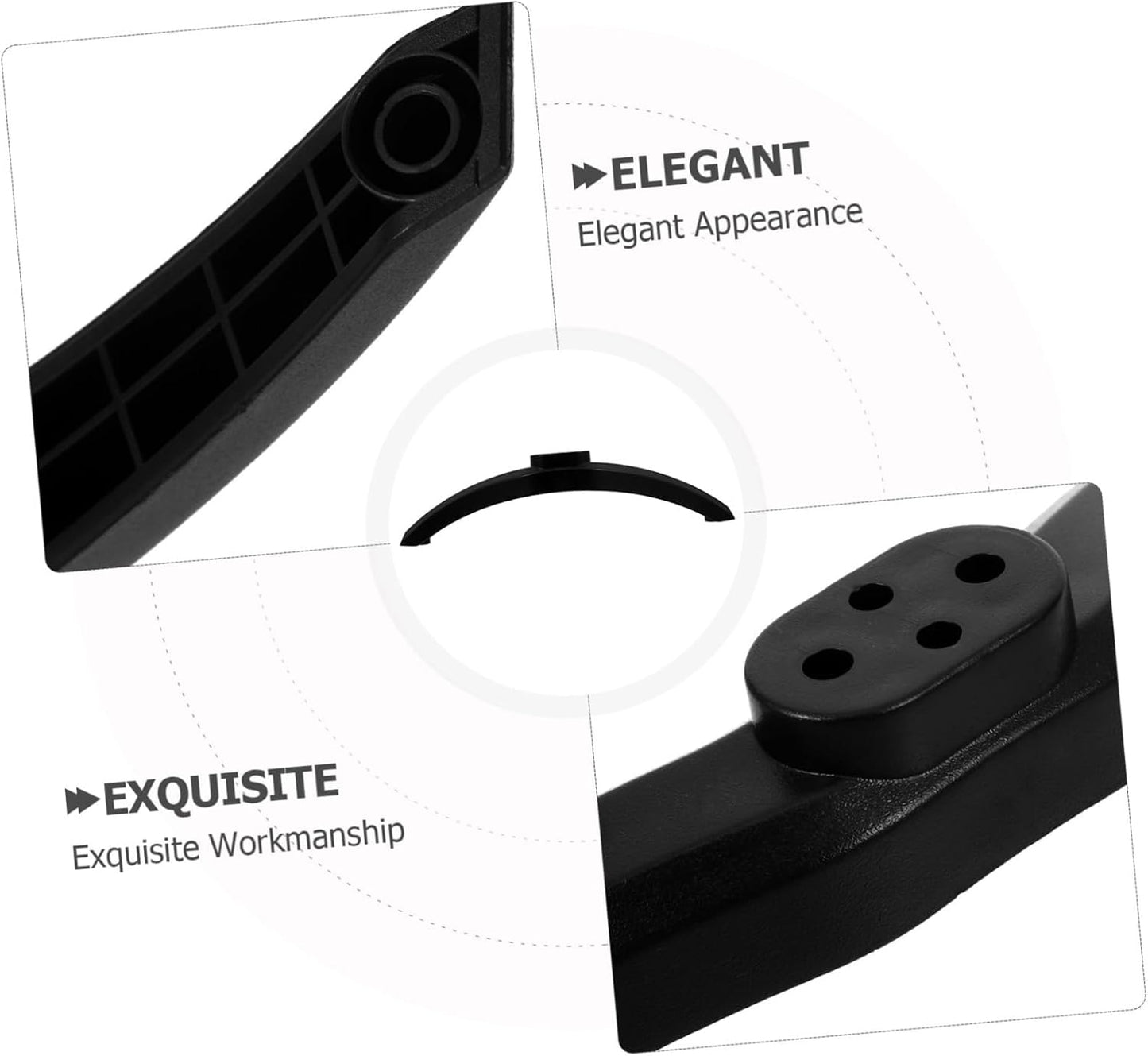 QUMIIRITY 1 Set Tv Stand Base Replacement Stable Pedestal Holder Legs for Televisions and Monitors Versatile Support