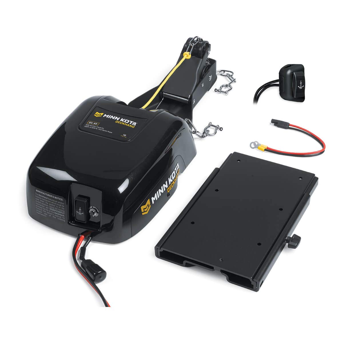 Minn Kota Deckhand Pontoon Electric Anchor Winch – DH-40