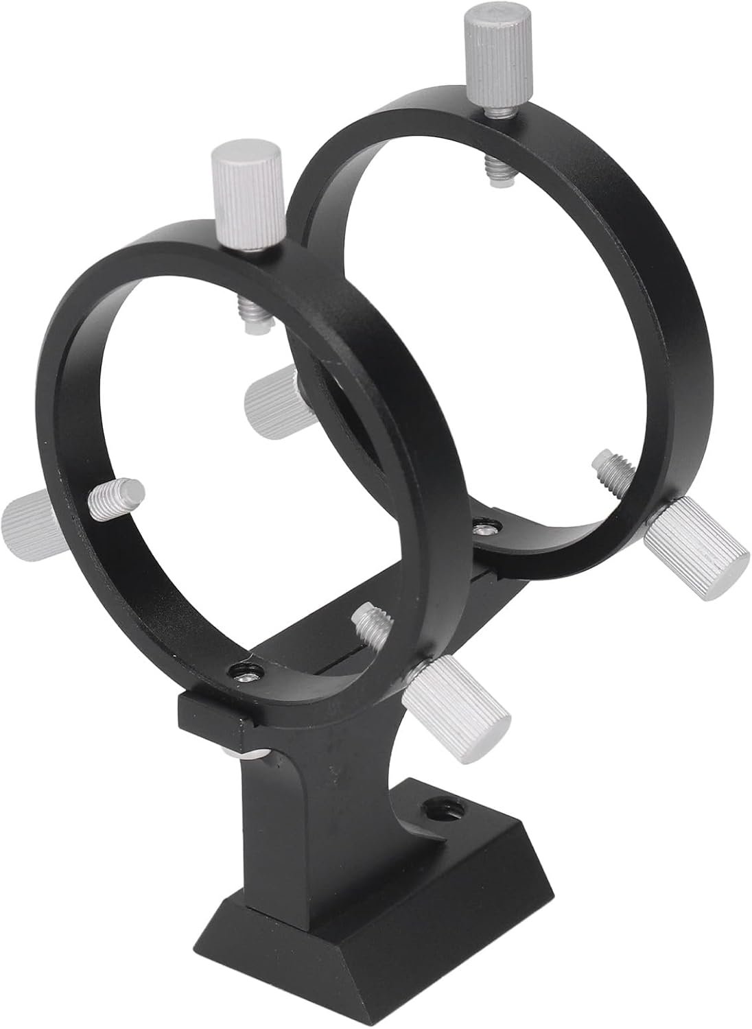 1/4 Inch Telescope Finder Scope Mount, Adjustable Bracket with Fixing Ring and Screw for Astronomical Telescopes