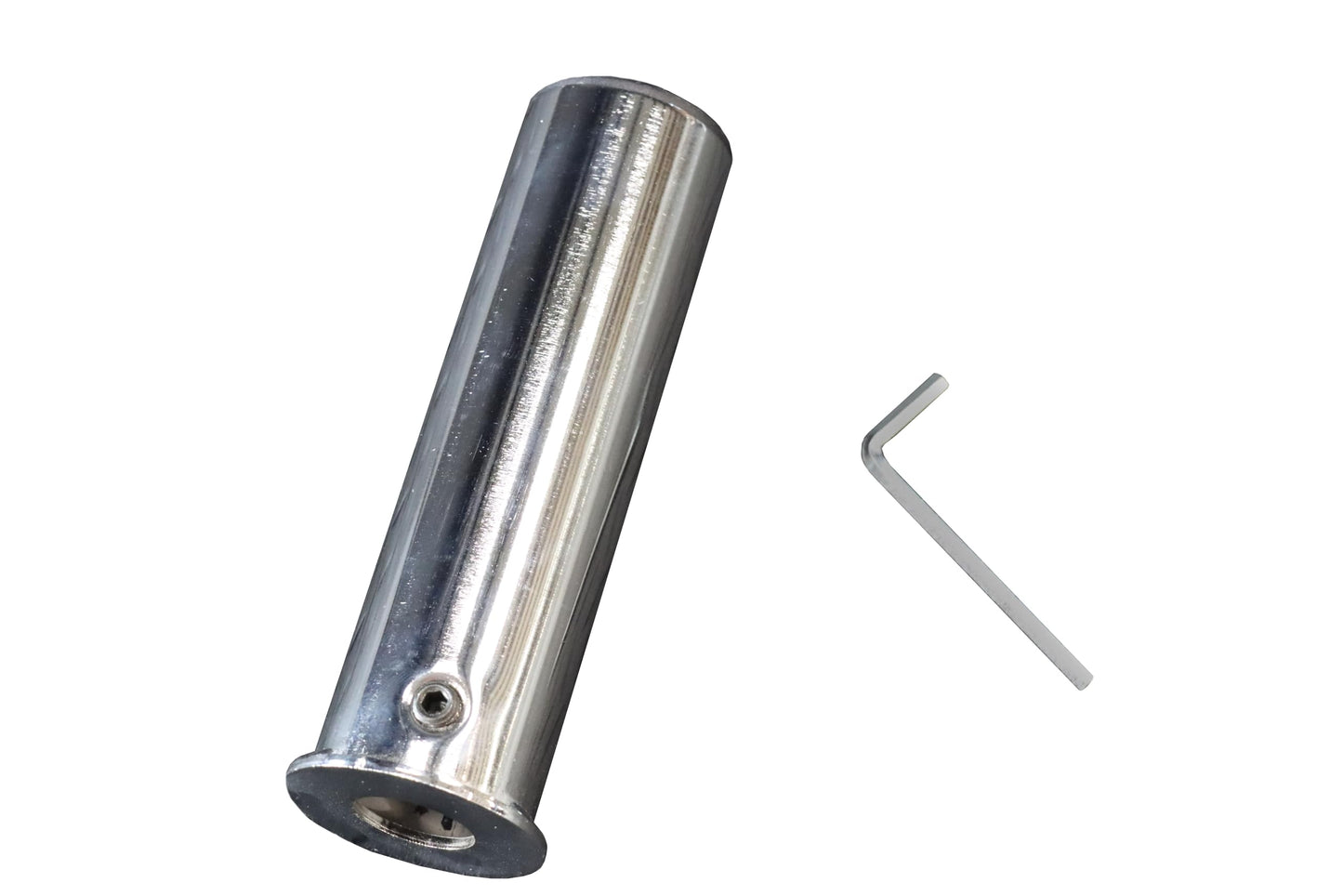 Pair of Chrome Olympic Adapters by Deltech Fitness