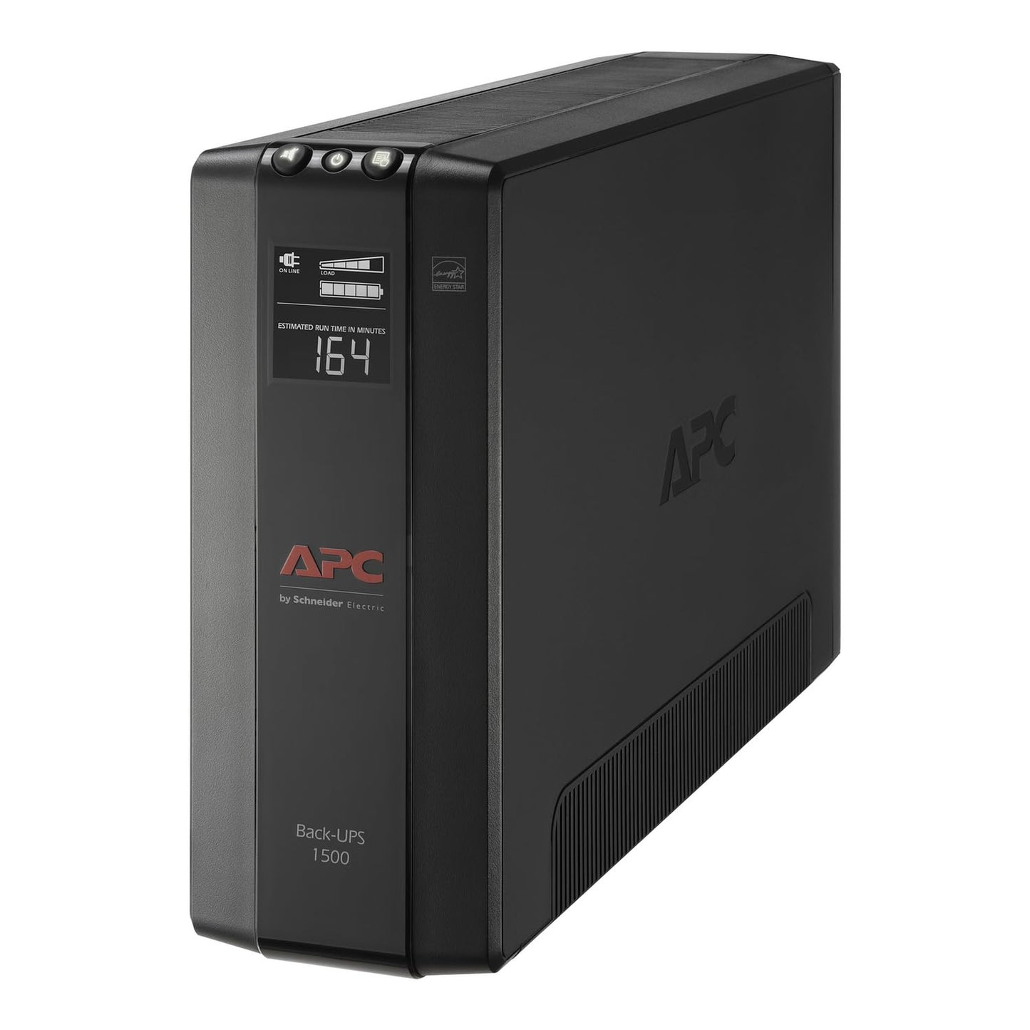 APC UPS Back-UPS Pro 1500VA UPS, 900W Battery Backup & Surge Protector, AVR, 10 Outlets (NEMA 5-15R), LCD, BX1500M Uninterruptible Power Supply for Computers, Wi-Fi Routers, Home Office Electronics