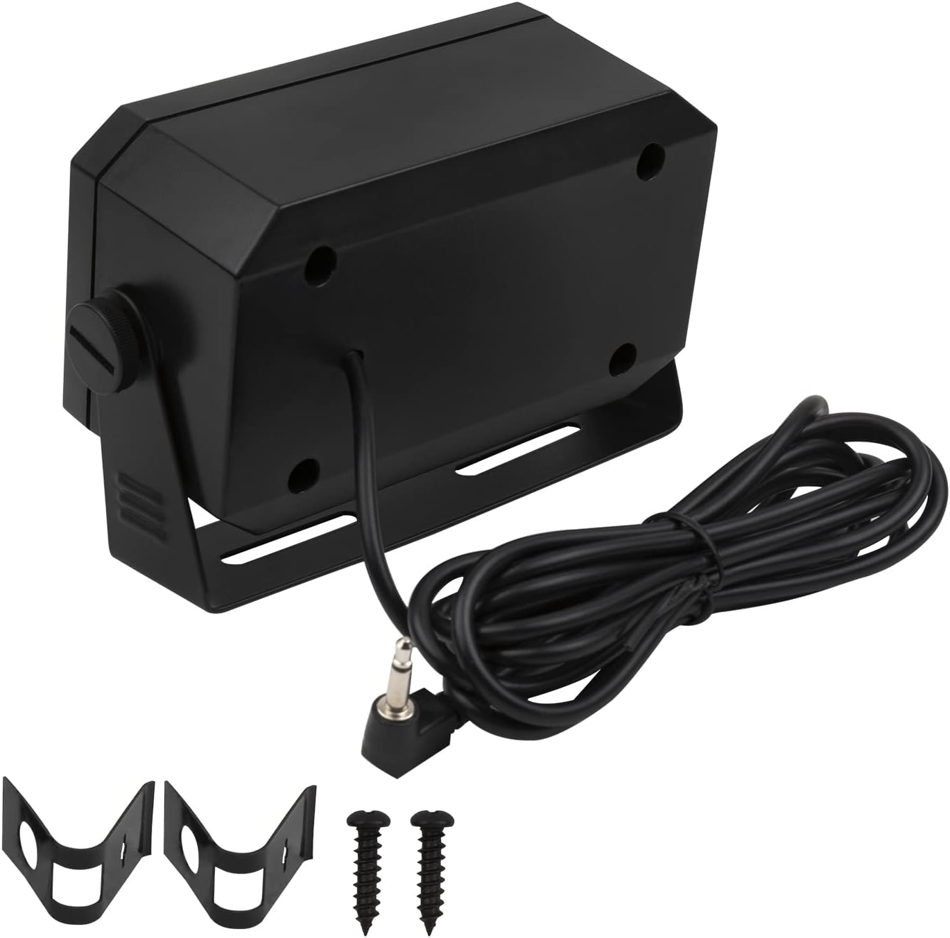 VECTORCOM 3.5mm 5W TRD550 Rectangular Plug External Speaker/CB Speaker for Ham Radio, CB and Scanners