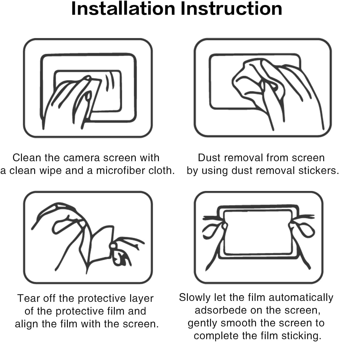 ZVE10 ZVE10 II/ZV-E10 0.25mm 9H 3 Packs Rieibi Screen Protector compatible with Sony Alpha II,Tempered Glass Film