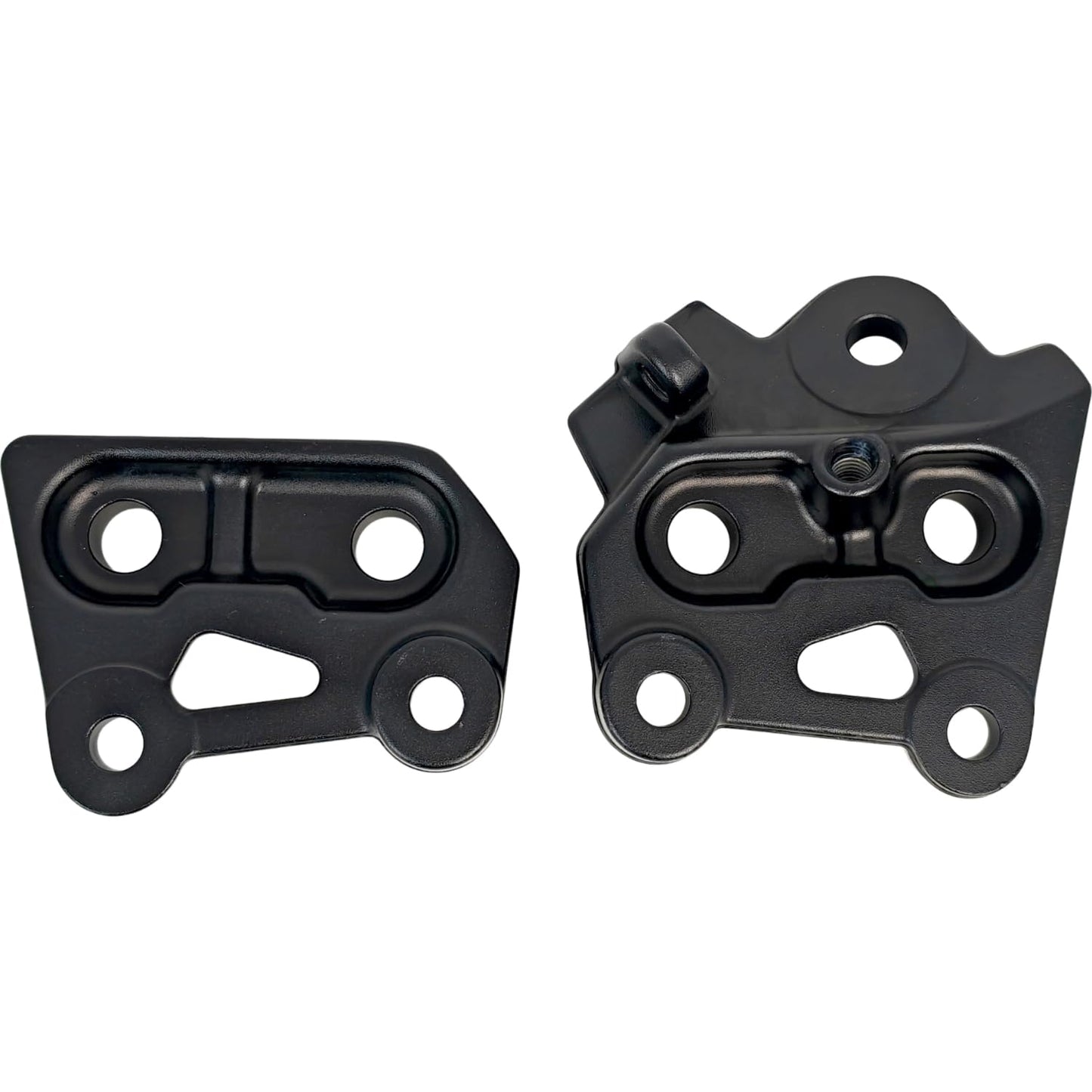 XYZIL Electric Dirt Bike Foot Peg Bracket Holder Kit Compatible with Talaria XXX X3 PRO EBike Footpeg Pedal Support CNC Black Aluminium Alloy