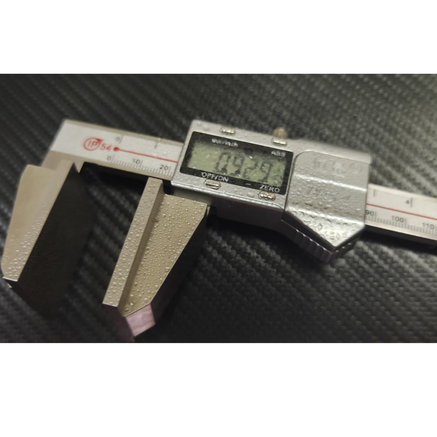Digital Calipers with Large Measuring Faces for Wire Rope, Electronic Caliper Measuring Tool, Stainless Steel, Measuring Range 0-150mm/6 Inch, Resolution: 0.01mm (6 Inch)