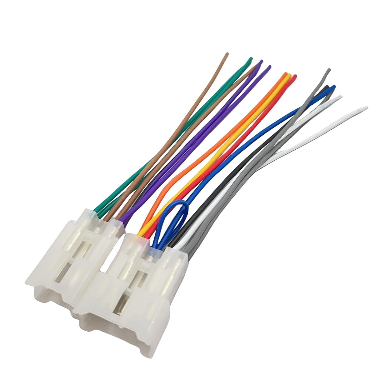 Bstenky 4 #70-1761 Radio Wiring Harness Adapter Connector Plug Aftermarket Stereo Install Kit Compatiable with Camry