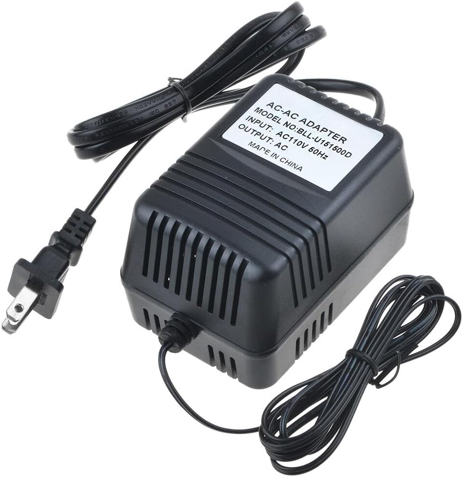 Musstad 9V MMT-8 AC-AC Adapter for Alesis (Black) Recorder Replacement Power Supply