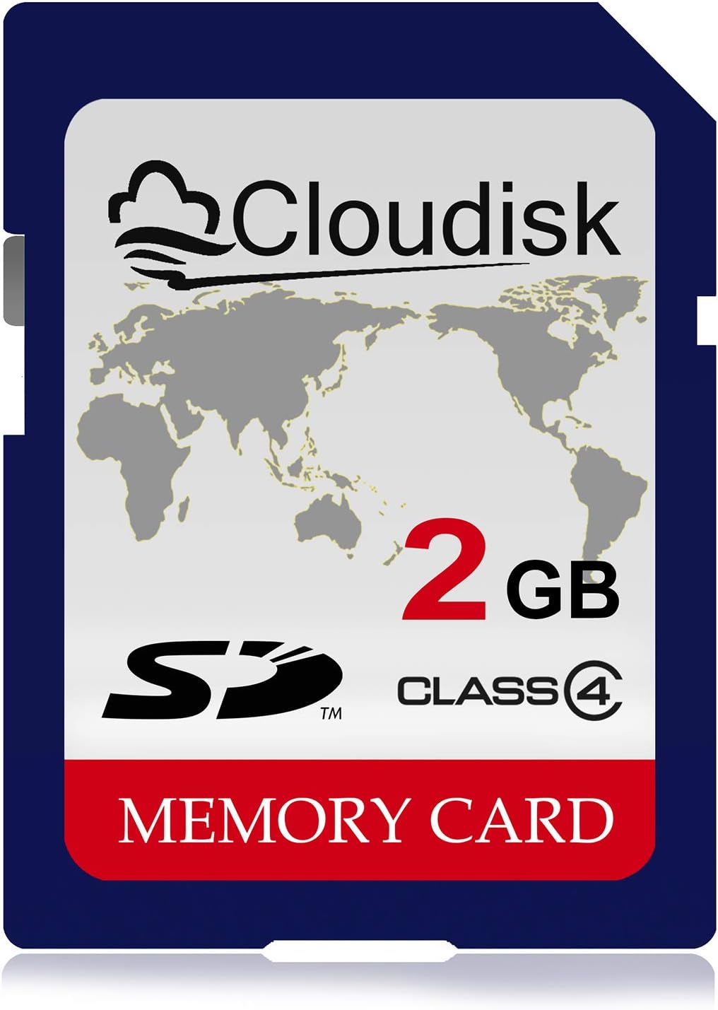 Cloudisk 2GB 4 2G (2 SD Card Class Flash Memory Card SLC Standard Secure Digital Cards GB)