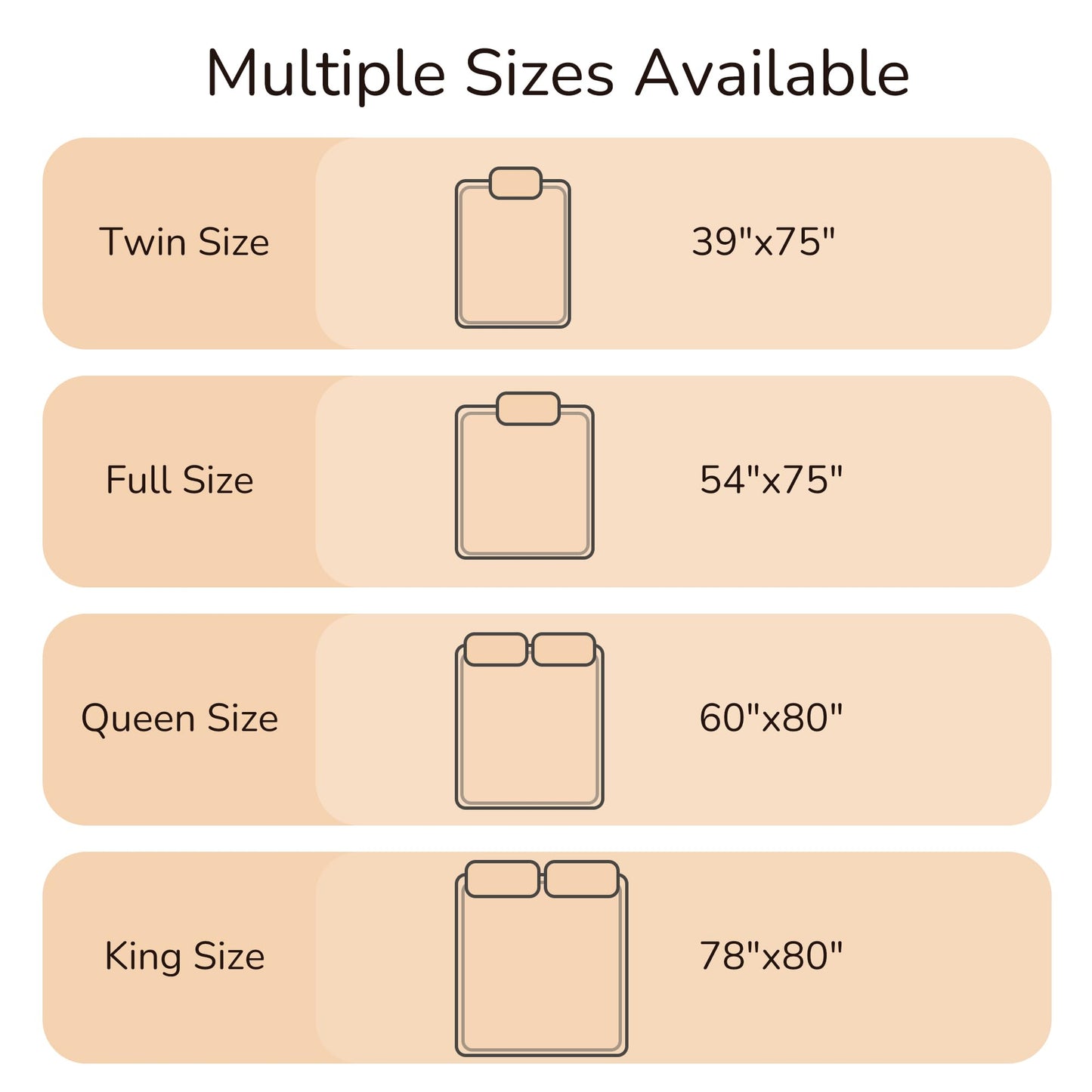 RALYSUN Electric Mattress Pad Queen Size 60"x80", Premium Brushed Fabric, 4 Heat Settings & 10 Hours Auto Off, Elastic Deep Pocket, Machine Washable, Gray