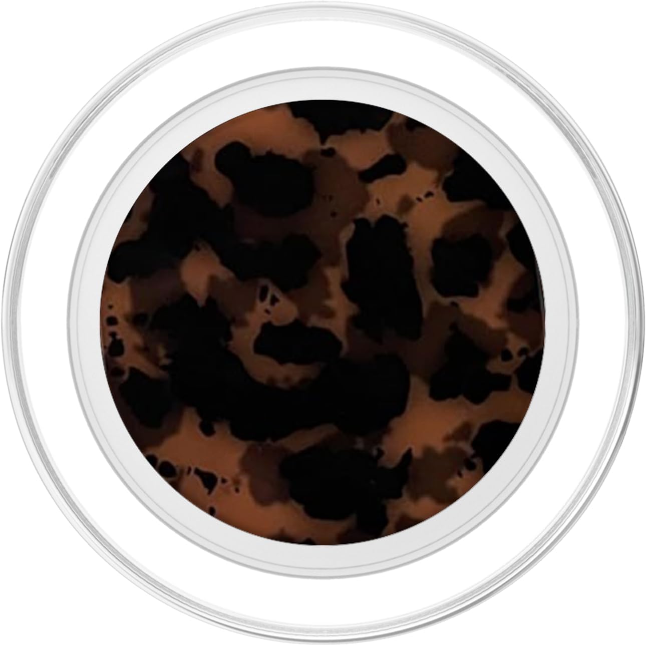 Brown Amber Leopard Phone Grip Brown Amber Leopard PopSockets PopGrip for MagSafe