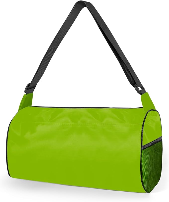 C&F BOGMOST Small Gym Bag for Women & Men,Small Lightweight Duffel Bag Carry On Bags Mini Duffel Travel Bag Waterproof Sports Bags for Workout/Sport/Travel, Fluorescent Green
