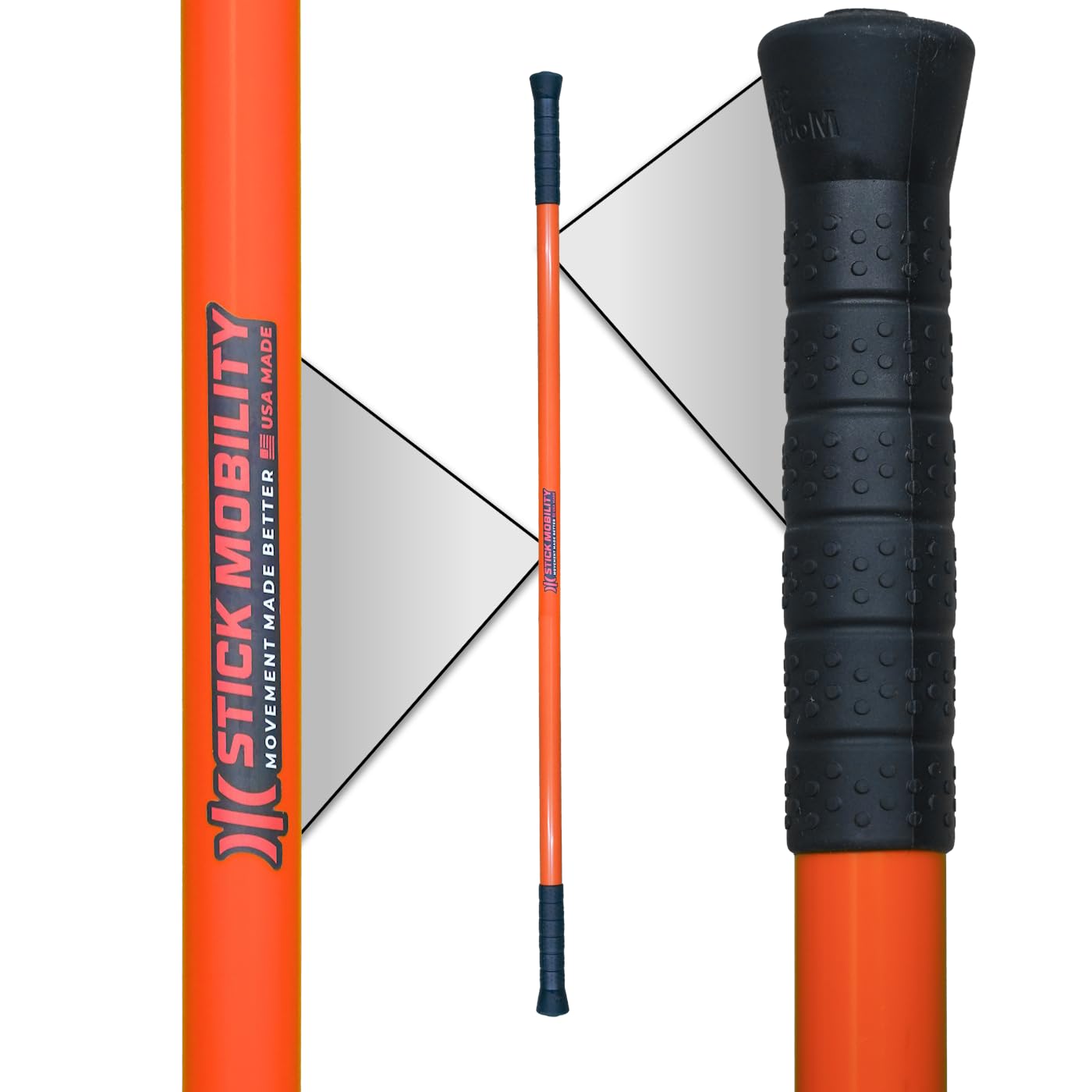 Stick Mobility 3 Stick Training Bundle | Mobility Stick to Improve Flexibility, Mobility, and Strength with Active Stretching for Golf, Running, Fitness, Pickleball, and More