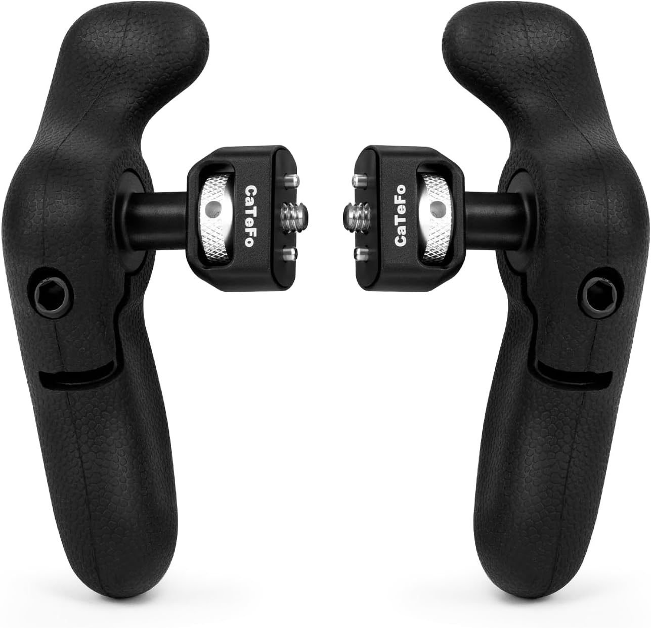 CaTeFo 360 1/4 StarGrip Camera Side Handle Grip for DSLR & Mirrorless Cage, Adjustable Ergonomic Handgrip Pair