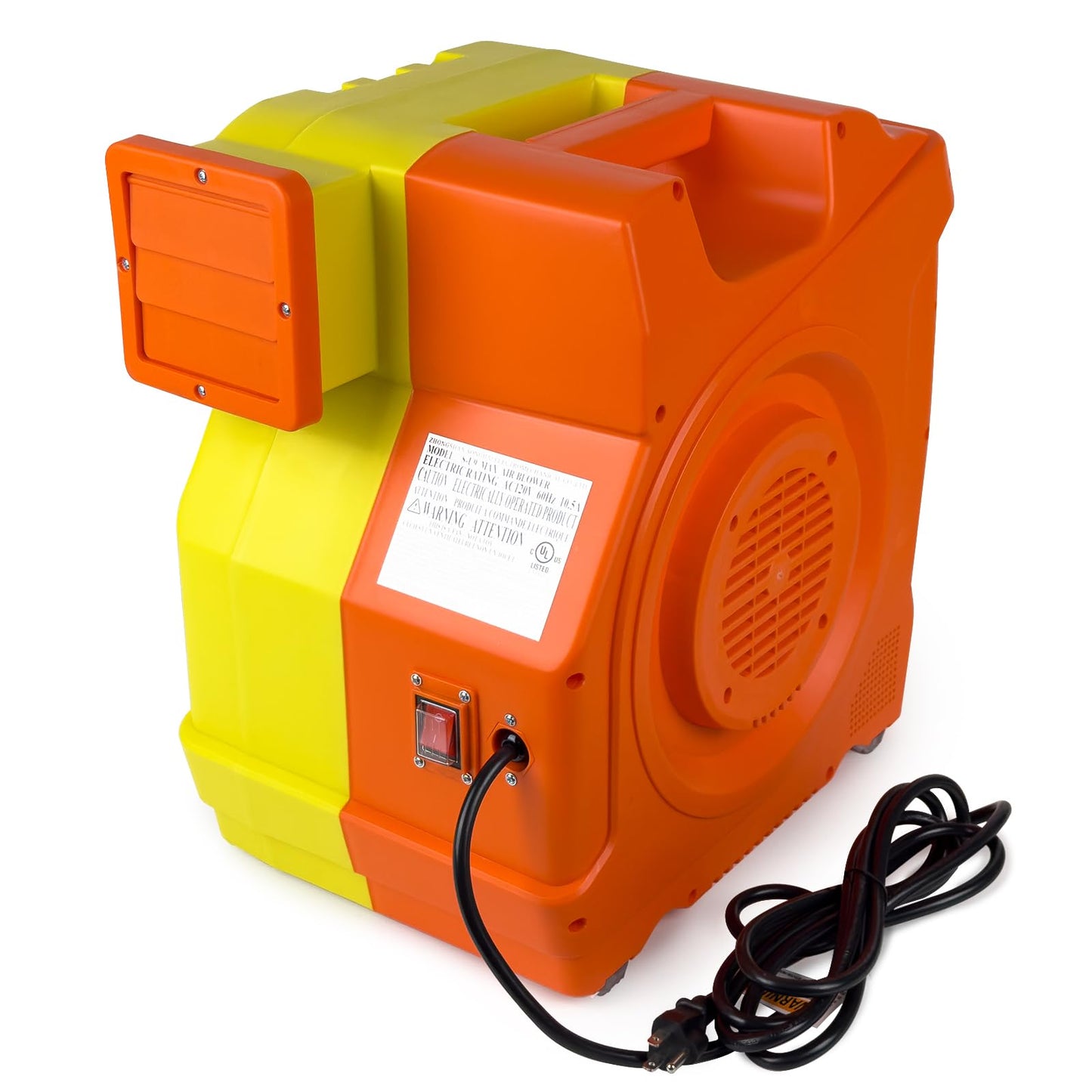 WARSUN Commercial 1500W 2.0HP Air Blower Fan for Giant Inflatable Products Recommended for Bounce House Water Slides, Jumpers, Paint Booths, Party Tents