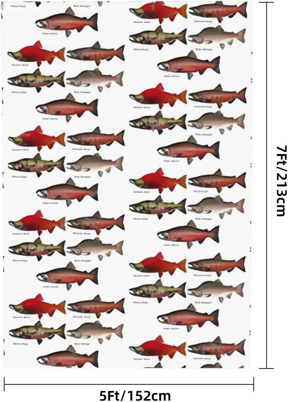 YQxwJL Salmon Print Studio Backdrop, Large Photo Backdrop for Professional Photography Studio and Events(No Stand)