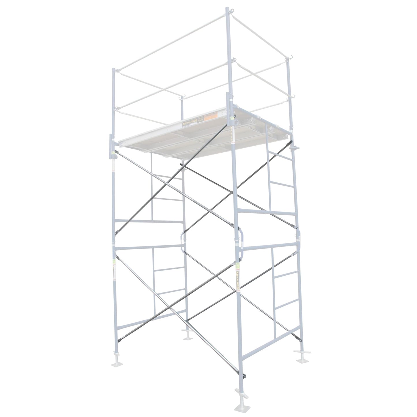 Metaltech Saferstack 4ft. x 7ft. Scaffold Cross Brace - 8-Pk. M-MC4884K8