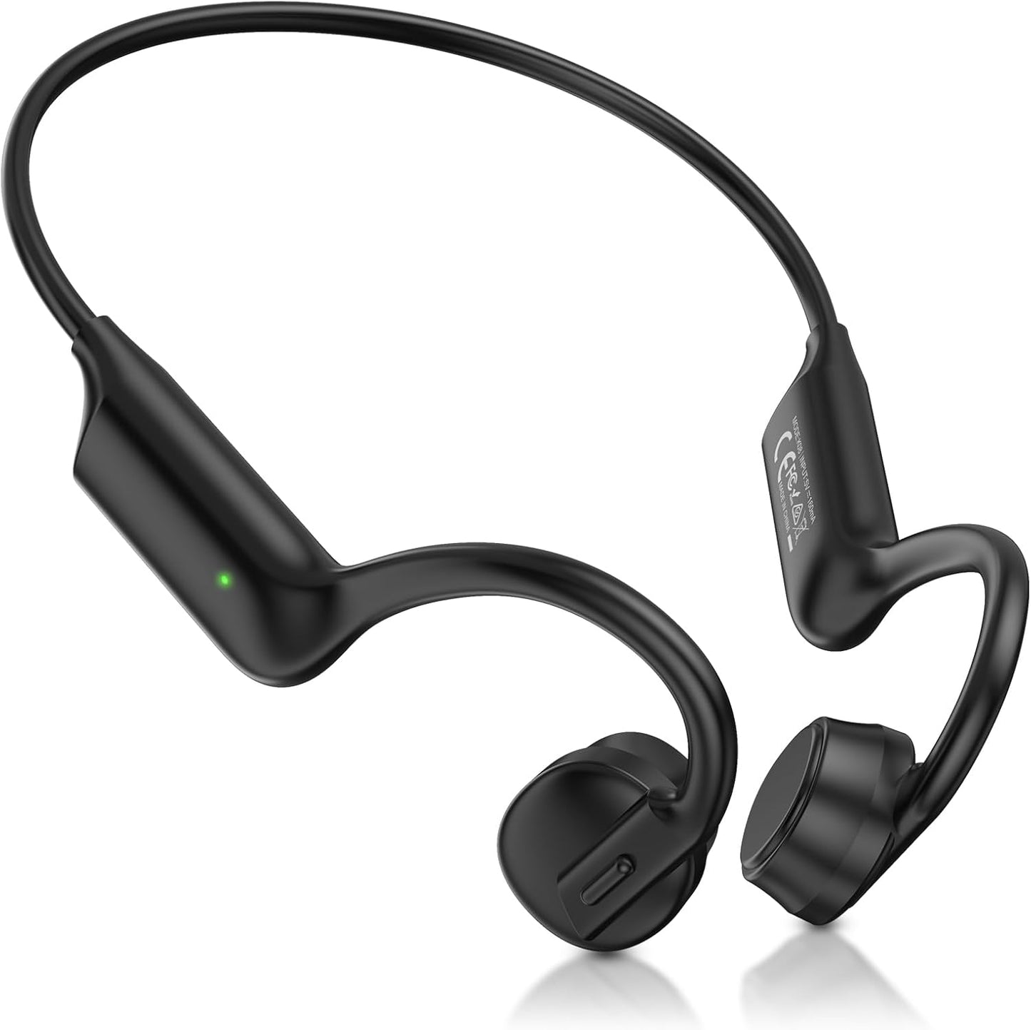 5.4 12H IPX6 Headset Bone Conduction Headphones Bluetooth Open Ear Headphones with Mic, Wireless Earphones, Sports
