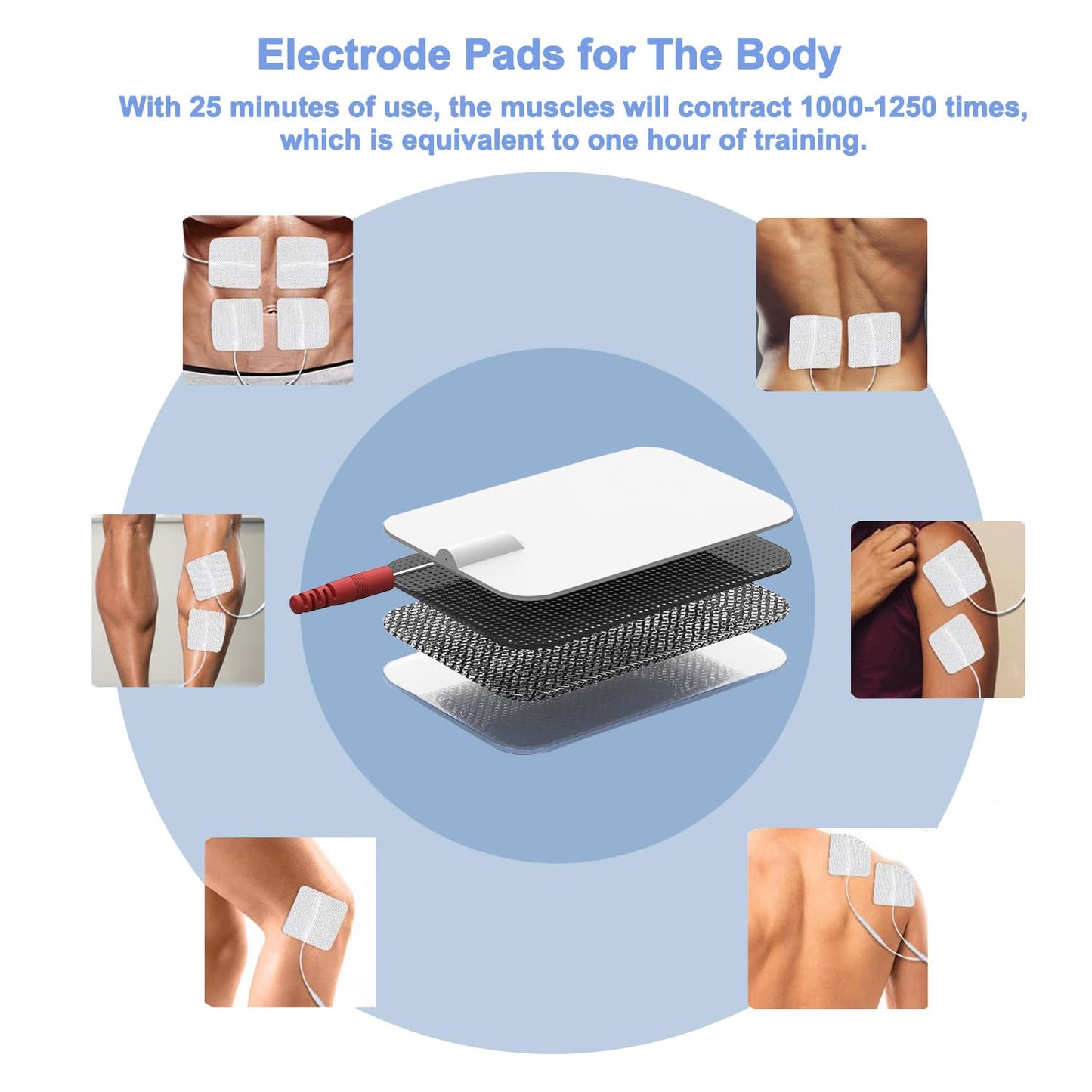 Creliver TENS & EMS Foot Massager for Neuropathy(FSA Eligible), Foot Nerve Muscle Stimulator,Effectively Relieves Legs and Feet Fatigue and Pain,Improves Blood Circulation
