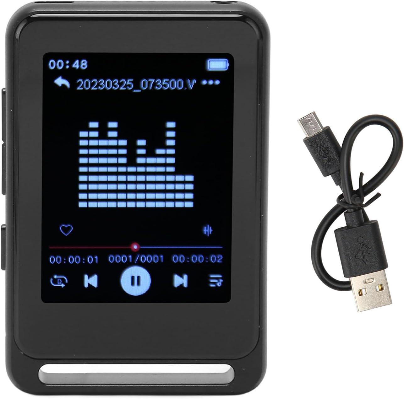 Semme 2.4 Inch MP3 5.0 16GB (16GB) Portable Player with HiFi Sound and Intelligent EBook Features Music Player