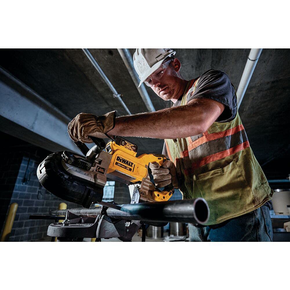 DEWALT 20V* MAX XR Band Saw, Dual Handed, Tool Only (DCS376B)